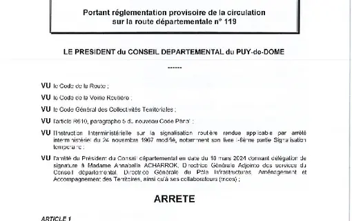 Arretes 2024