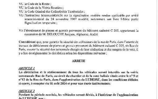 Arretes 2024